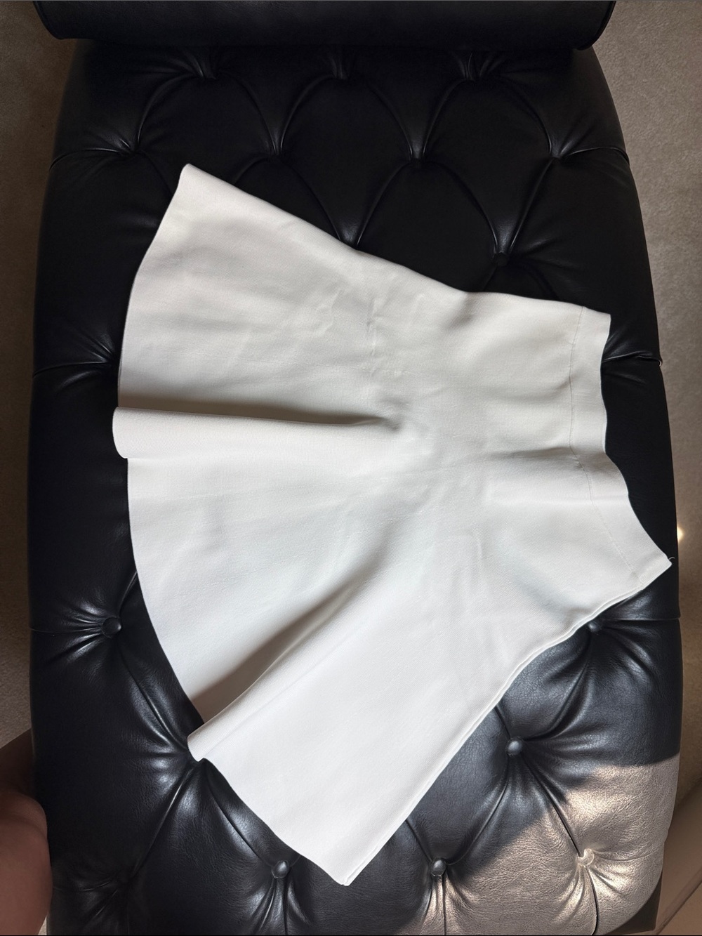BCBGMaxAzria White Mini Skirt